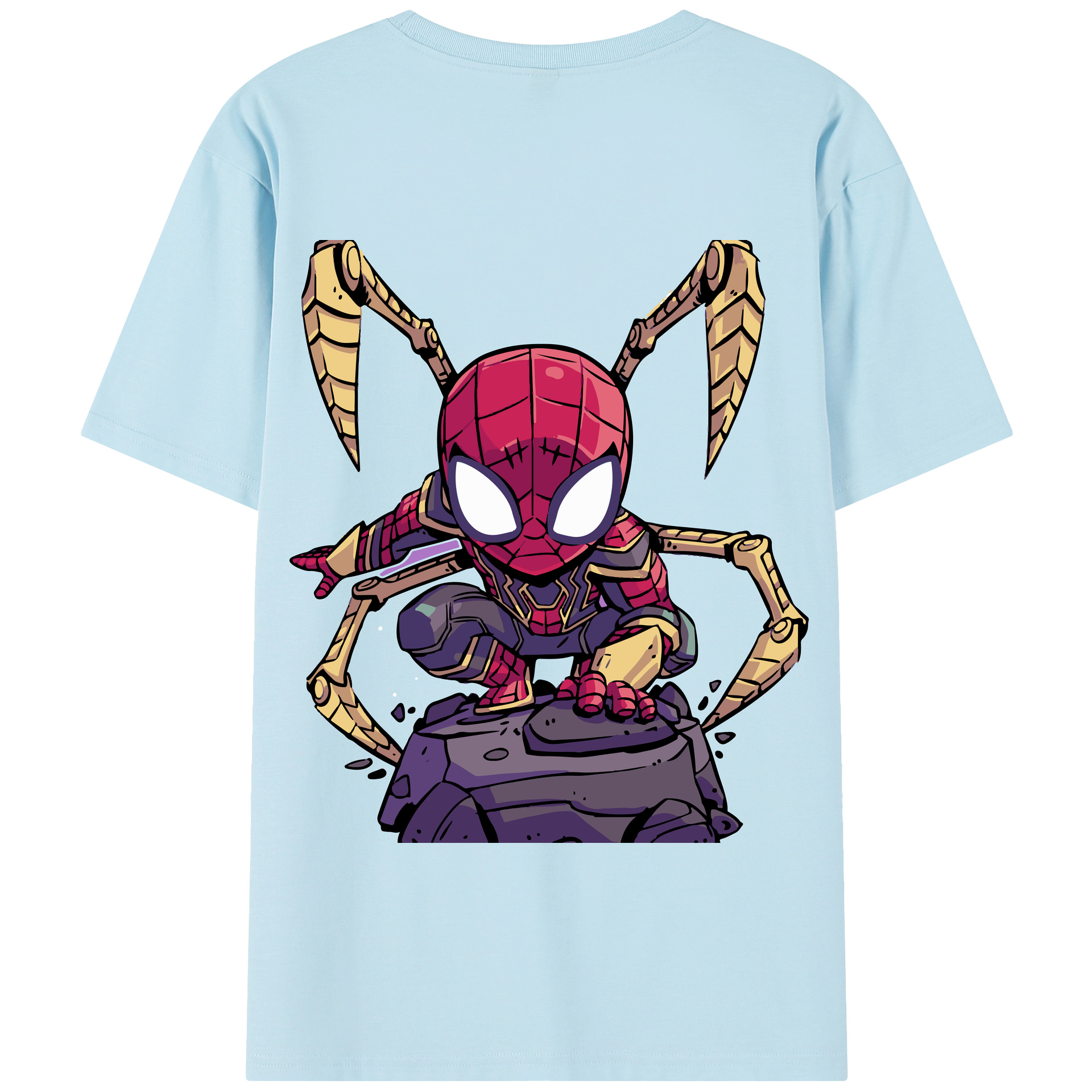（画像用） アベンジャーズ The Avengers 綿100％半袖Tシャツ（背面プリント）